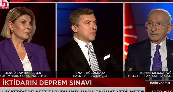 Canlı yayında savcılara mesaj