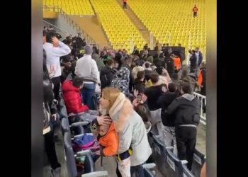 Fenerbahçelilerle Ruslar birbirine girdi