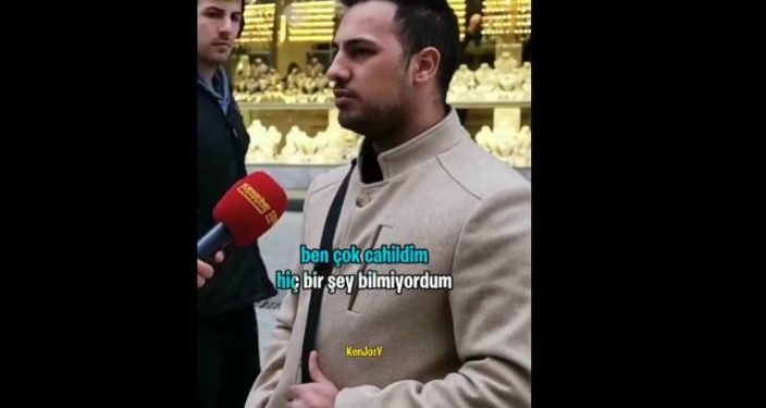 Sokak röportajında konuşan gencin sözleri gündem oldu