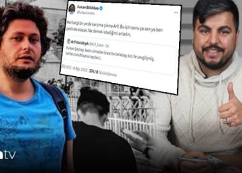 Seviyesiz paylaşıma tehditle yanıt verdi: Karşıma çıkma ya sen ya ben