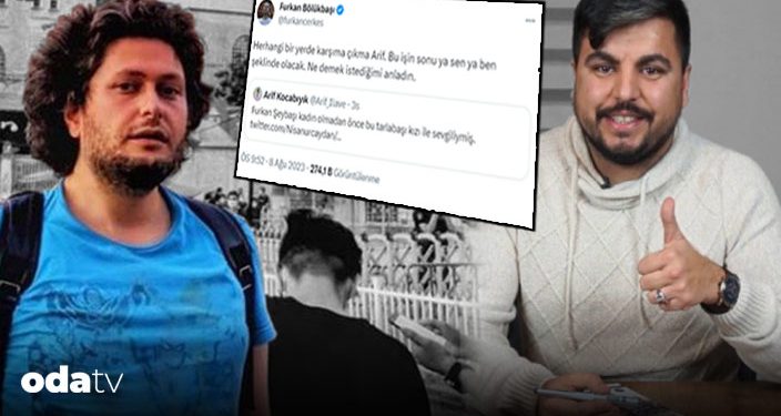 Seviyesiz paylaşıma tehditle yanıt verdi: Karşıma çıkma ya sen ya ben