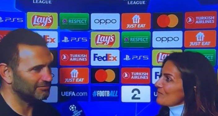 Okan Buruk’tan İtalyan’ca röportaj