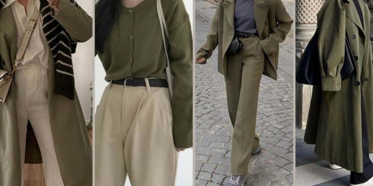 Haki rengi ile kombin nasıl yapılır? Sonbahara özel haki kombin önerileri