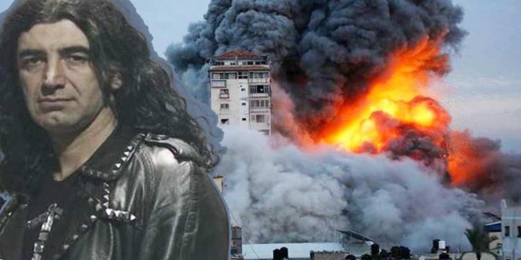 Murat Kekilli İsrail zulmüne seslendirdiği şarkıyla ateş püskürdü!
