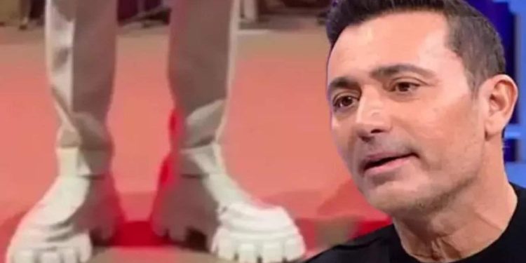 Mustafa Sandal’ın topuklu ayakkabıları fena dalga konusu oldu!