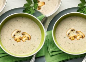 Güzide Mertcan’dan enfes kremalı mantar çorbası tarifi! Şifa deposu mantar çorbası