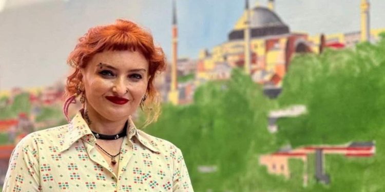 100 günde dev İstanbul tablosu! Alev Özas’tan takdire şayan hareket