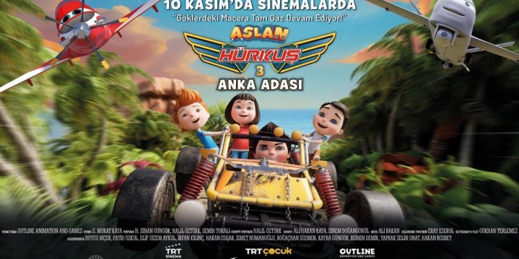 Animasyon severlere müjdeli haber! ‘Aslan Hürkuş 3: Anka Adası’ vizyona giriyor