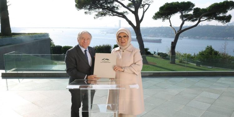 Emine Erdoğan, Birleşmiş Milletler Karayolu Güvenliği Özel Temsilcisi ile bir araya geldi!