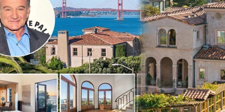 Robin Williams’ın gizli geçitlerle nam salan evi rekor fiyata satılıyor!